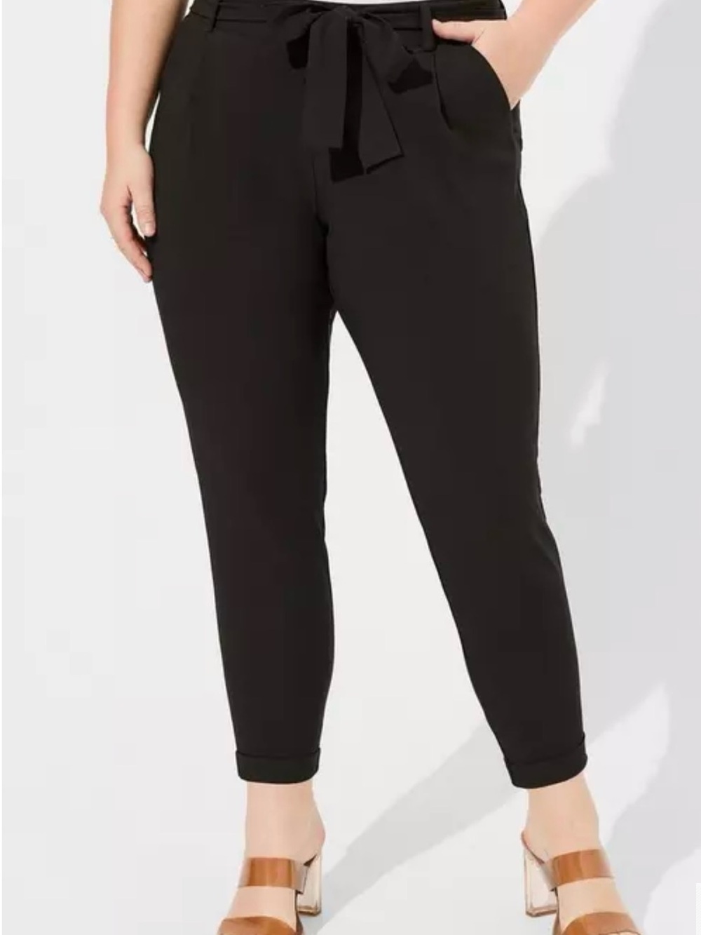 Torrid Studio pull on high rise crepe Pant 1x